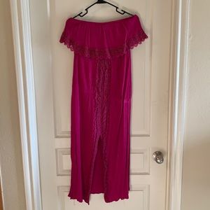 Strapless Maxi Dress